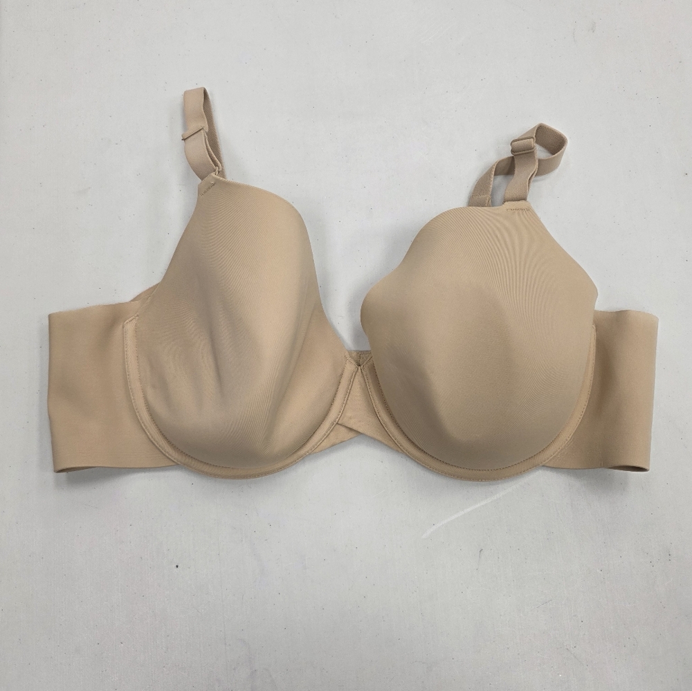 Cacique Lightly Lined Full Coverage Bra Beige